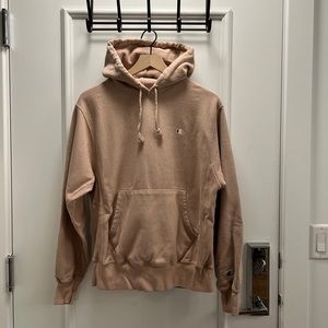 Vintage Pink Champion Hoodie Medium